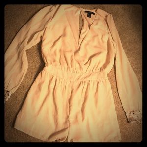 Beige Romper